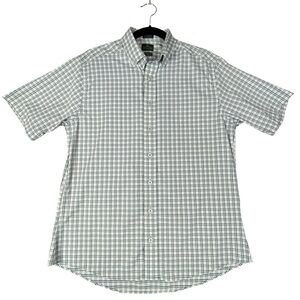 GenTeal Stoneman Button Down Short Sleeve Performance Untuck Sport Shirt NWT - S